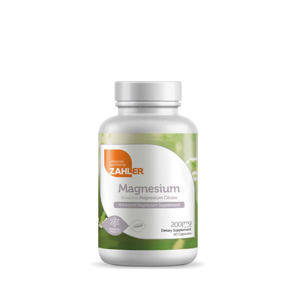 Magnesium: Bioactive Magensium Citrate - 60 Capsules (60 Servings)  | GNC